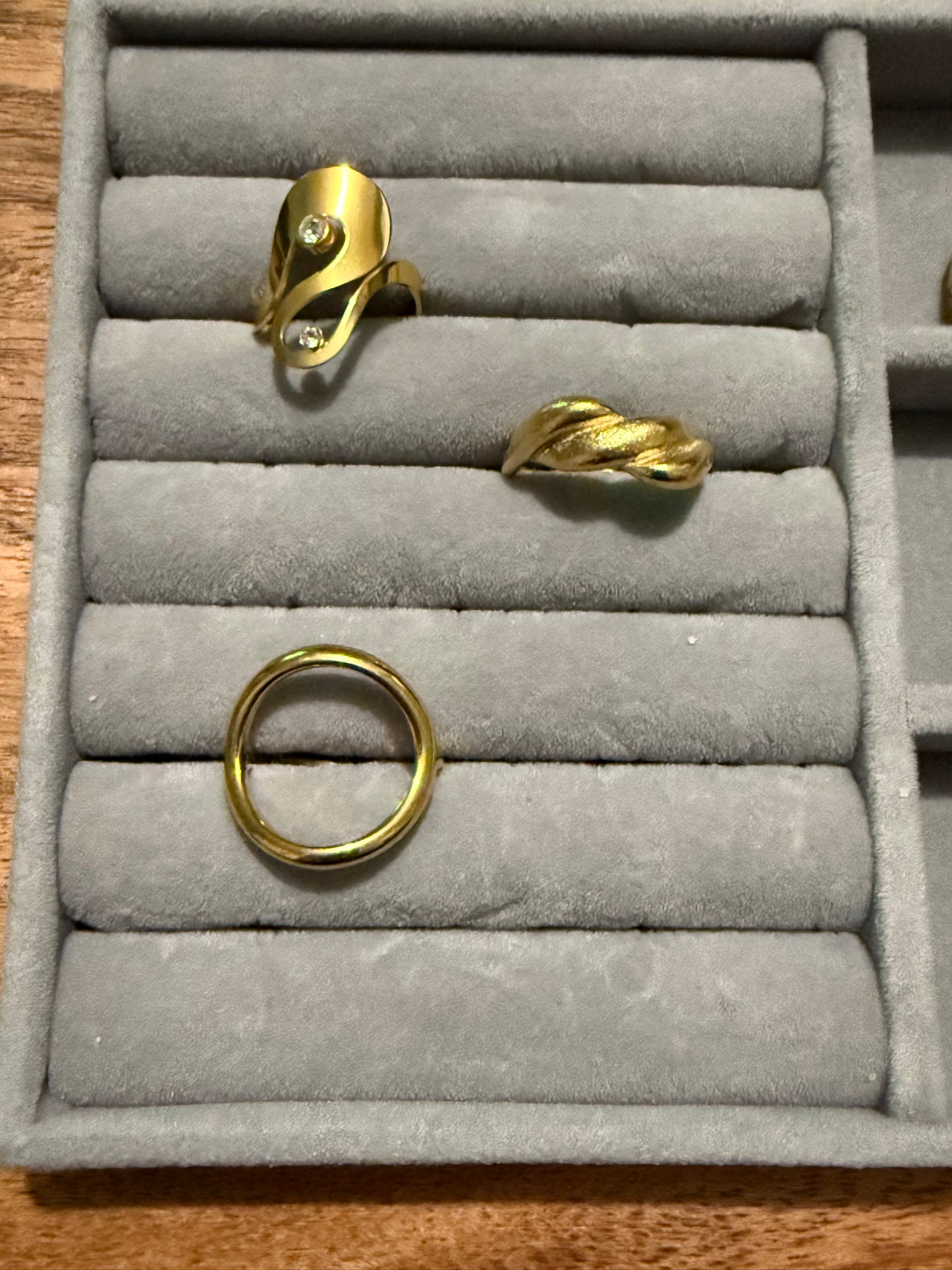 Bague doré