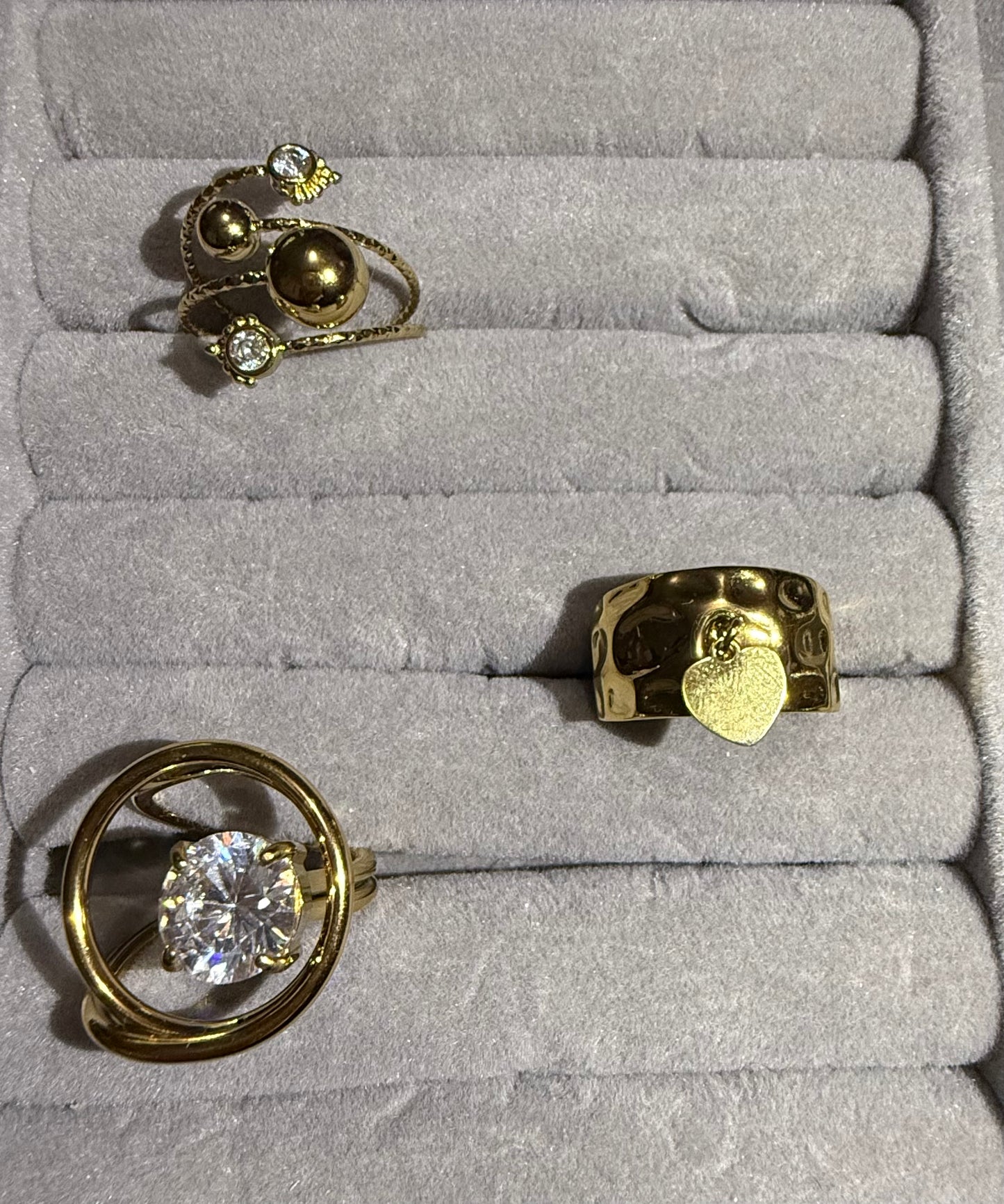 Bague doré