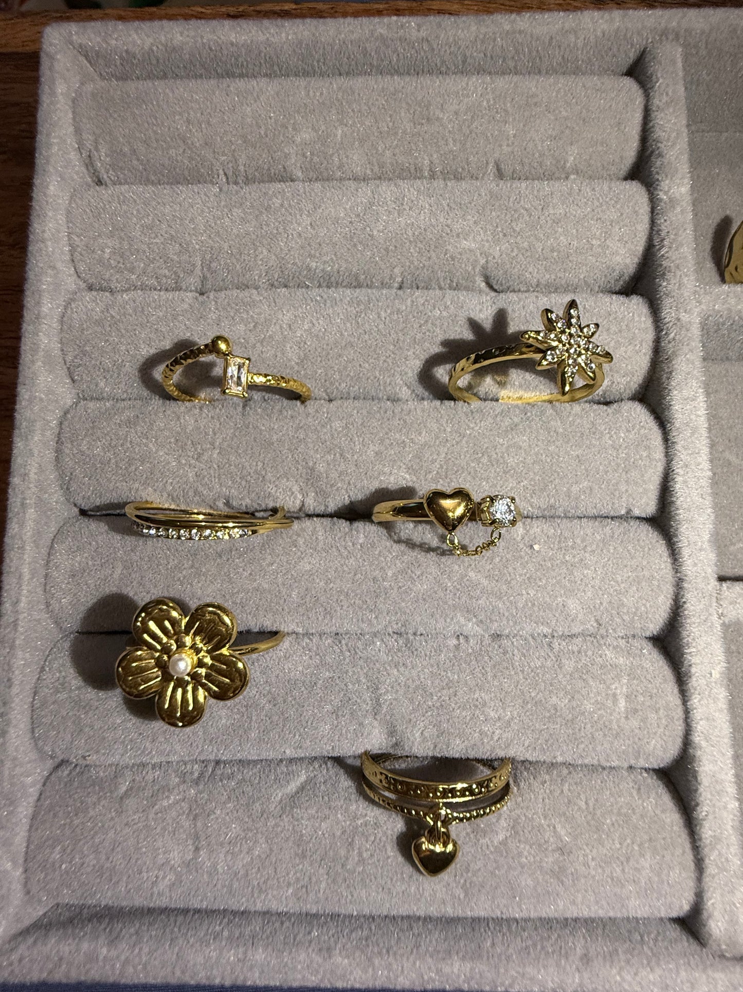 Bague doré