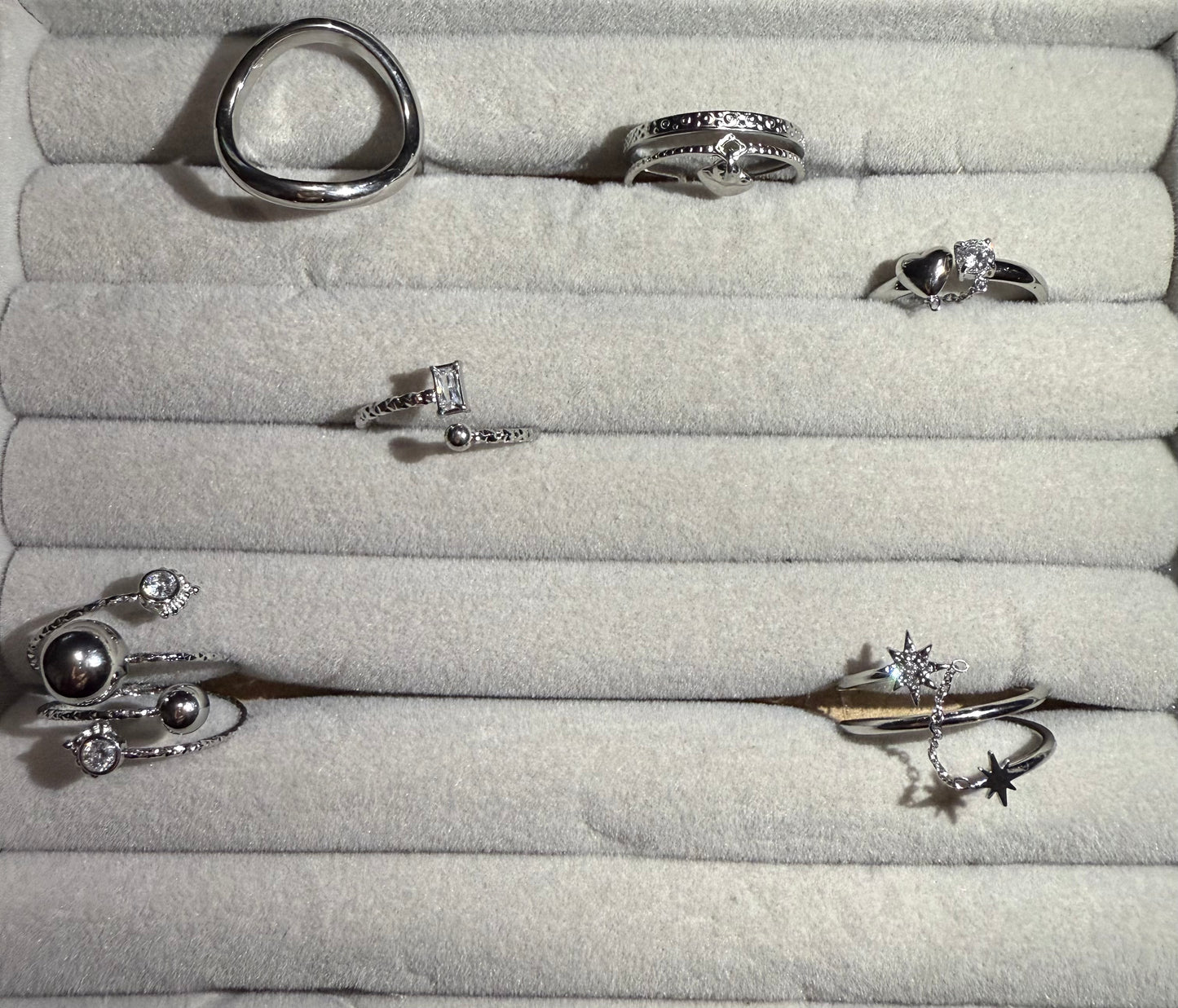 Bague argenté